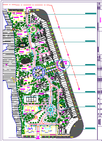 【宁波市】住宅小区园林景观全套施工图(共25张图)